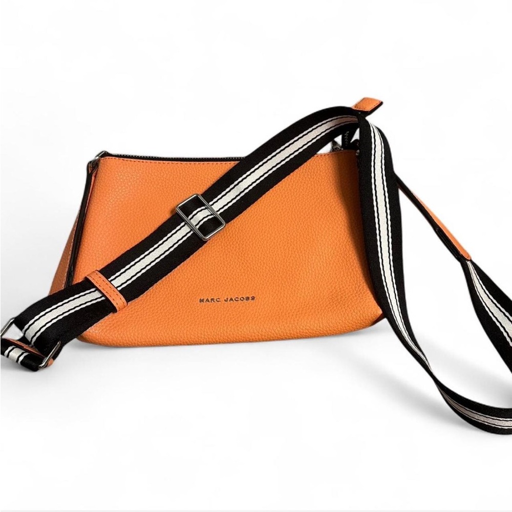 Marc Jacobs Orange Crossbody Bag with Adjustable Strap